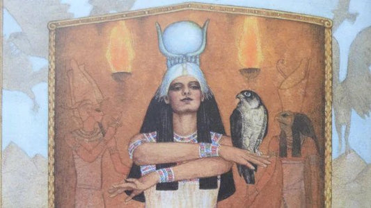 Art of Goddess Isis.