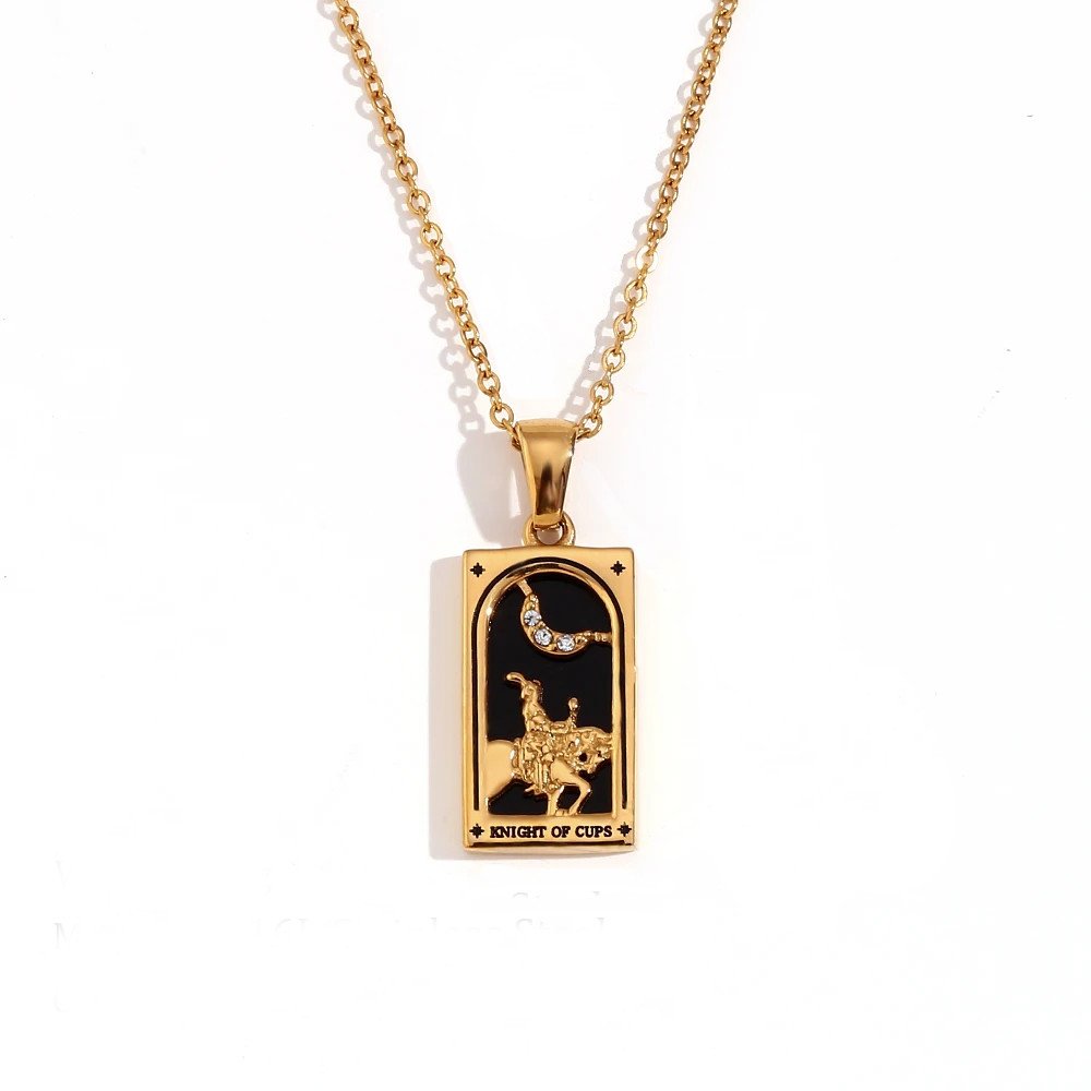 Tarot Card Amulet Necklace