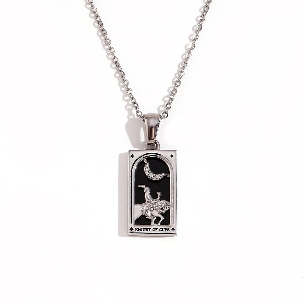 Tarot Card Amulet Necklace