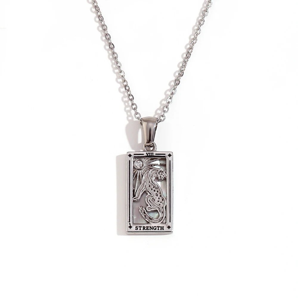 Tarot Card Amulet Necklace