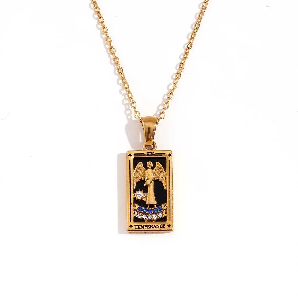 Tarot Card Amulet Necklace