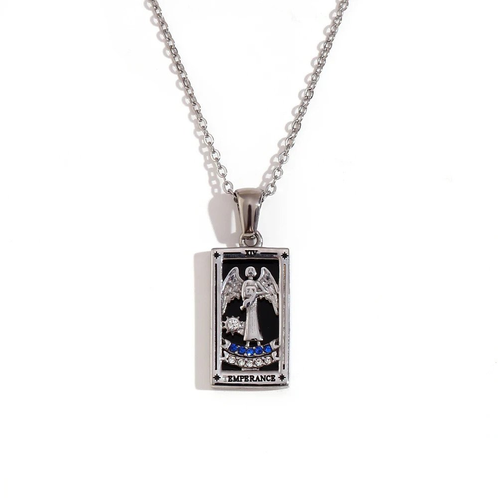 Tarot Card Amulet Necklace