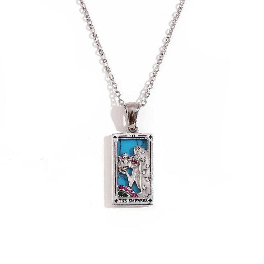 Tarot Card Amulet Necklace