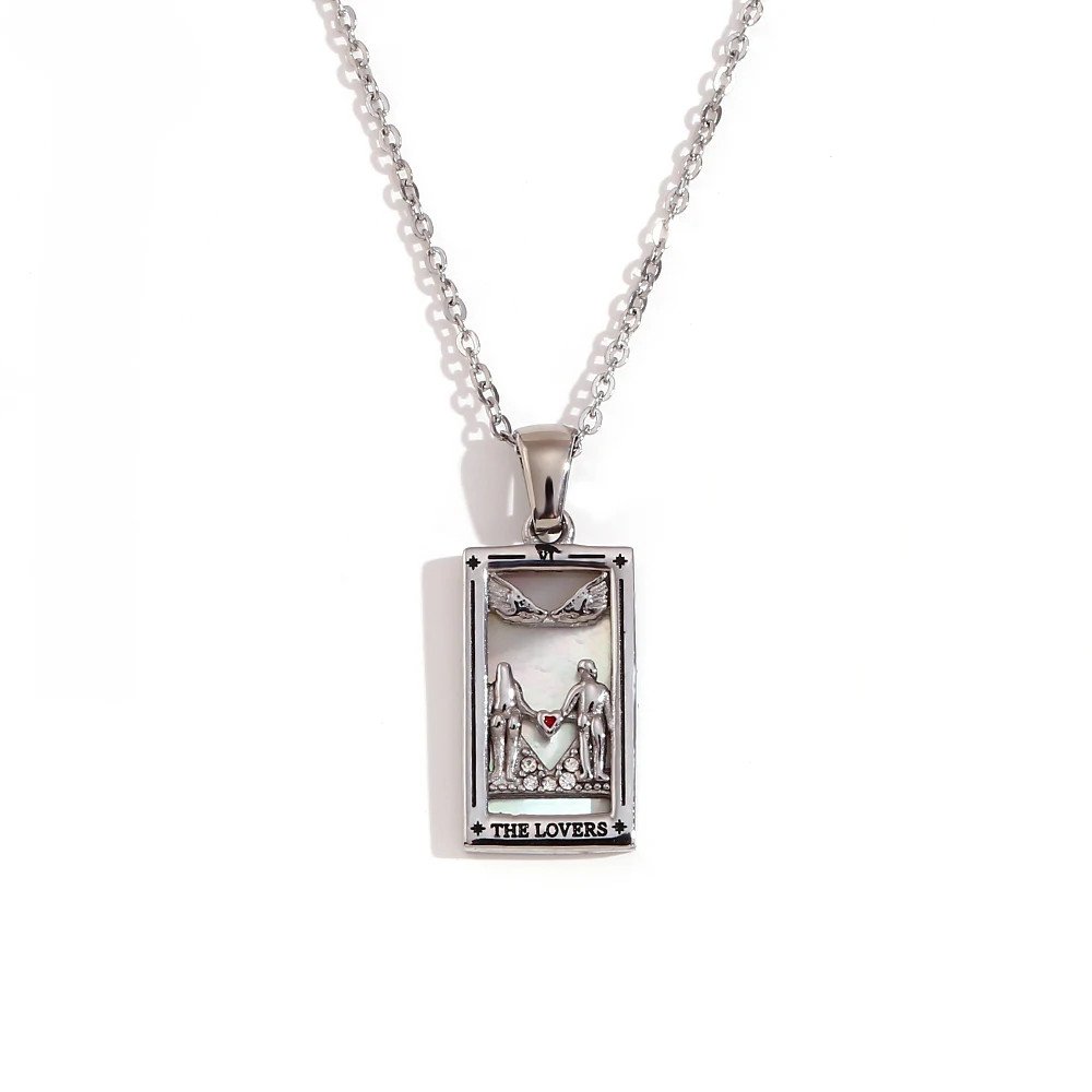 Tarot Card Amulet Necklace