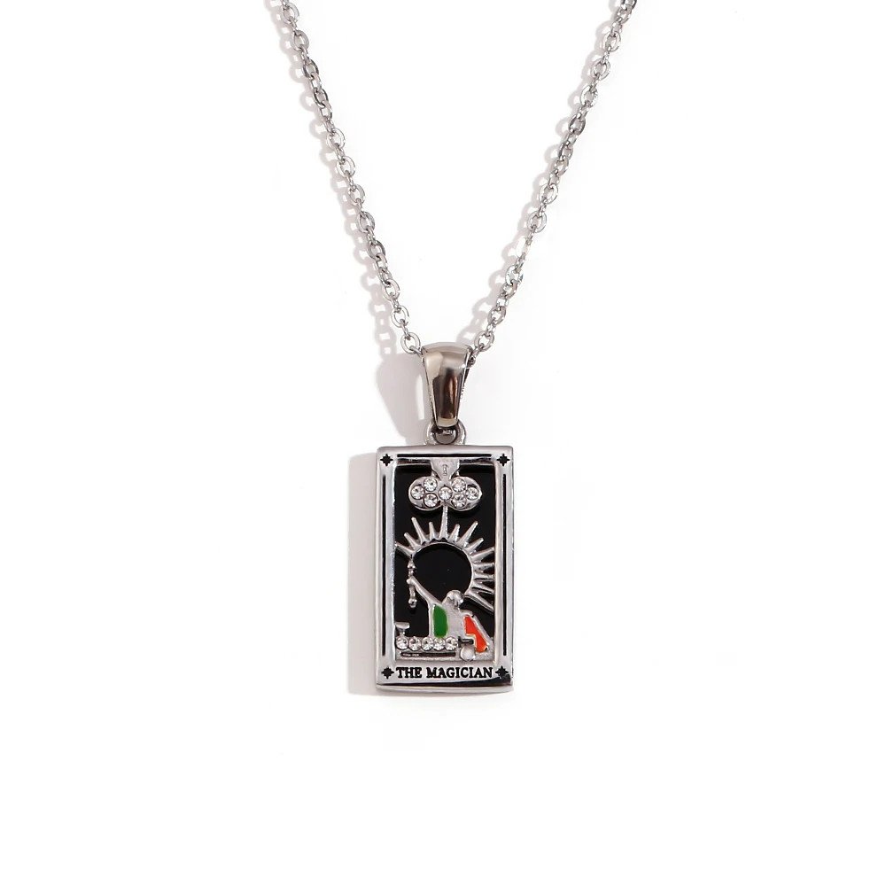 Tarot Card Amulet Necklace