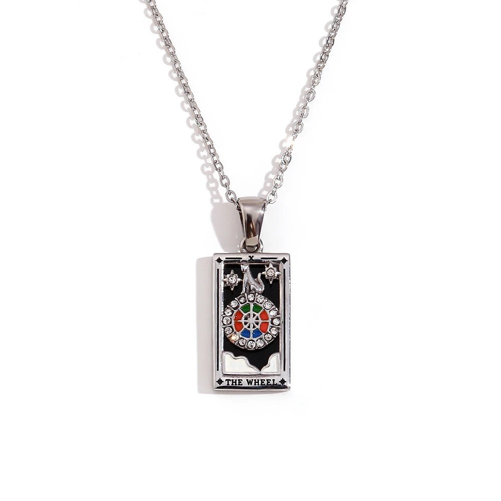 Tarot Card Amulet Necklace