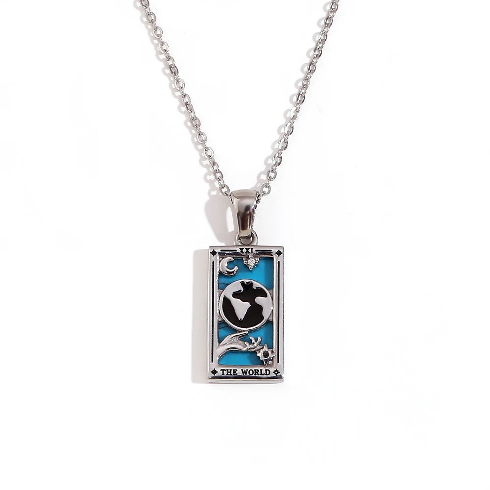 Tarot Card Amulet Necklace