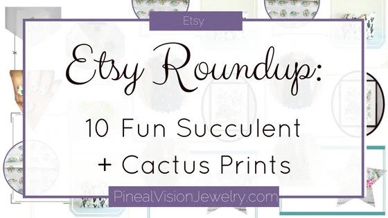 Etsy Roundup: 10 Fun Succulents + Cactus Prints