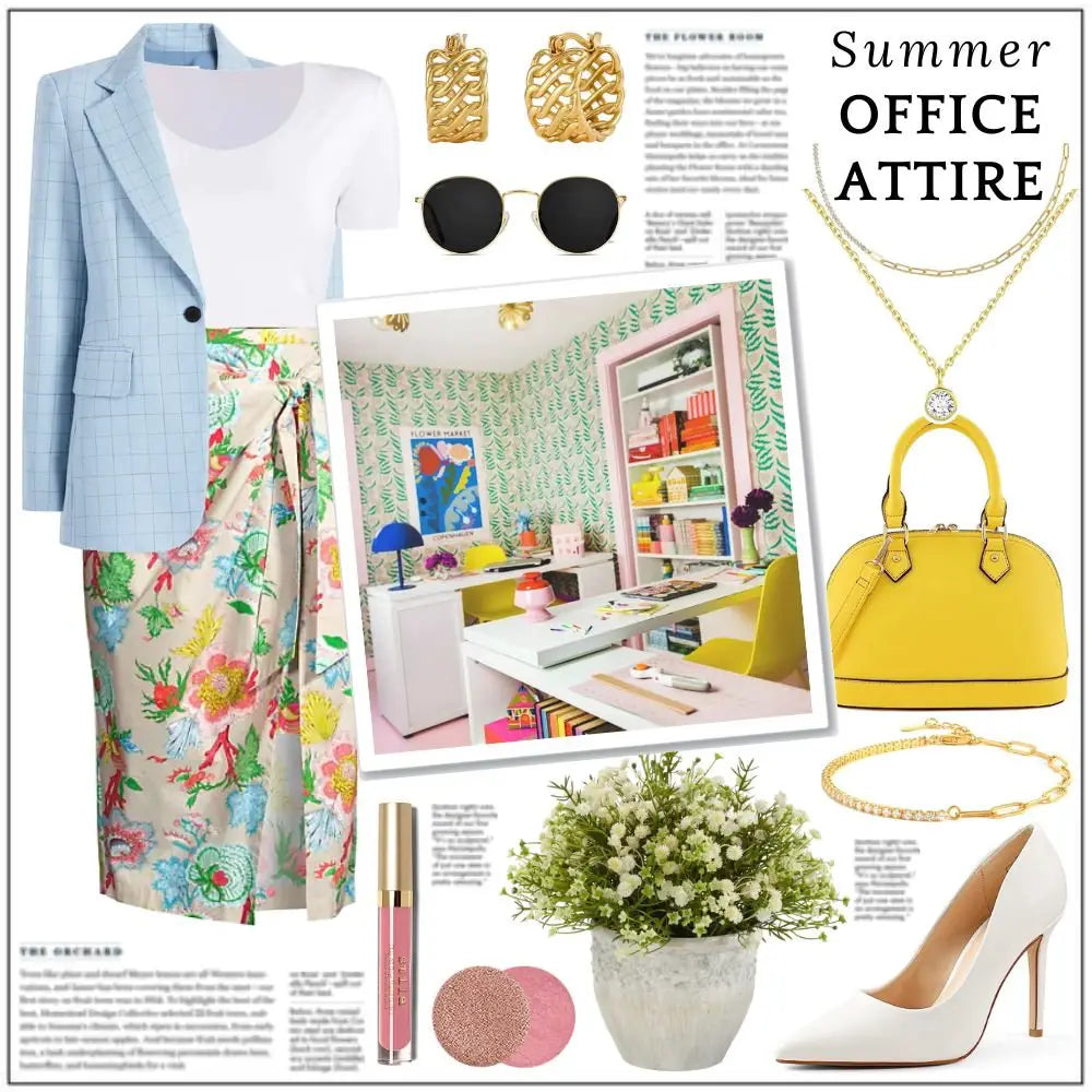 Creative Summer Office Outfit