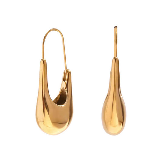 Molten Gold Earrings.