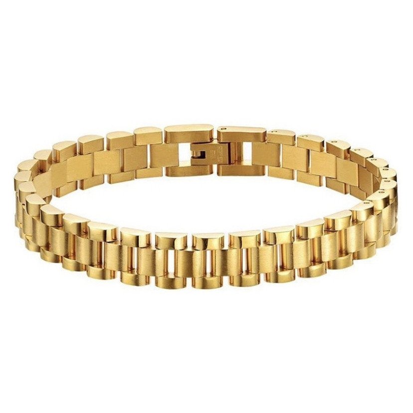 Elgin Mens Gold Tone Bracelet Watch Fg18005gst - JCPenney