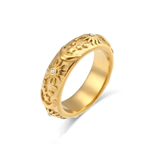 Celeste Gold Ring – Pineal Vision Jewelry
