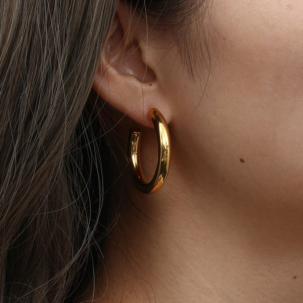 Ivy Chunkey Hoops Gold