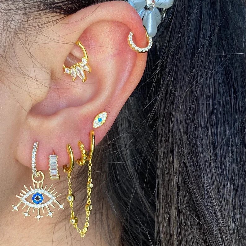 Rook piercing store starter jewelry