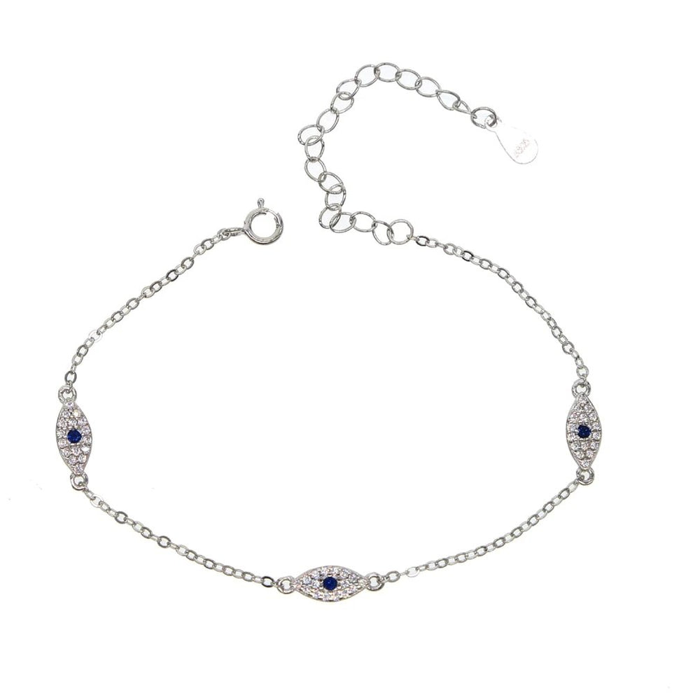 Delicate evil eye bracelet Clearance