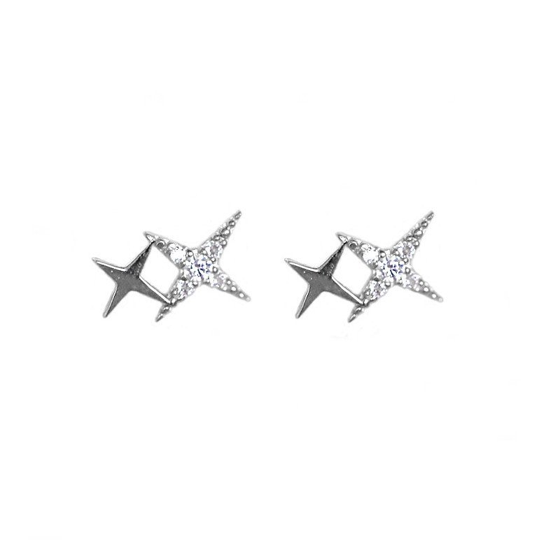 KRUCKEL Orecchini A Stella Celestiale Con Cristalli - 7169276, Regalo Ideale